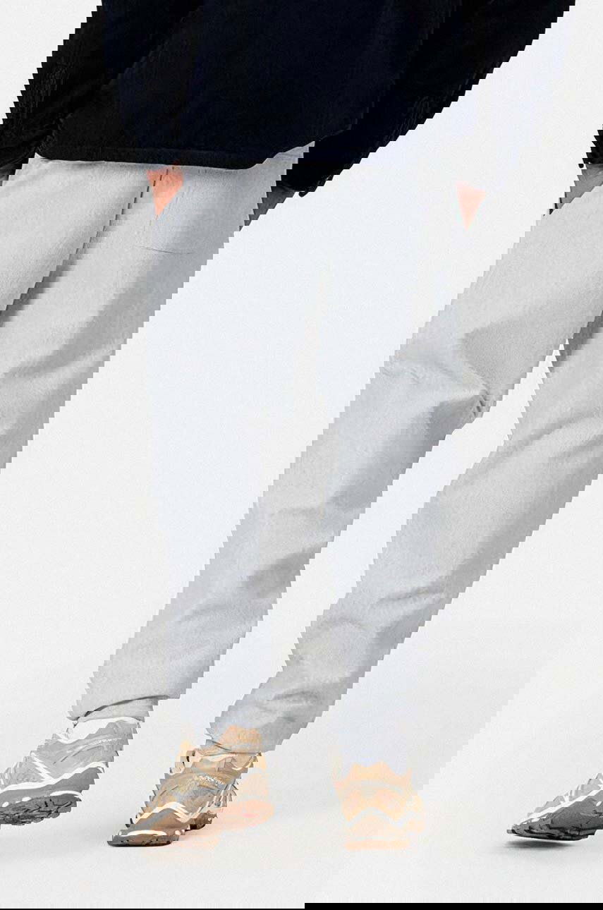 Tepláky Carhartt WIP American Script Sweatpants Šedá | I027042.ASH.HEATHE, 1