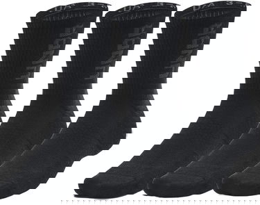 Ponožky Under Armour Ponožky 3-Maker Mid Crew Socken 3er Pack F002 Čierna | 1373084-002, 0