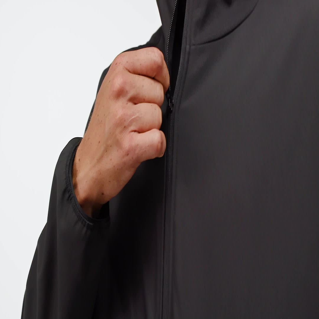 Vetrovka adidas Performance City Escape Premium Full-Zip Hoodie Čierna | JF3300, 1