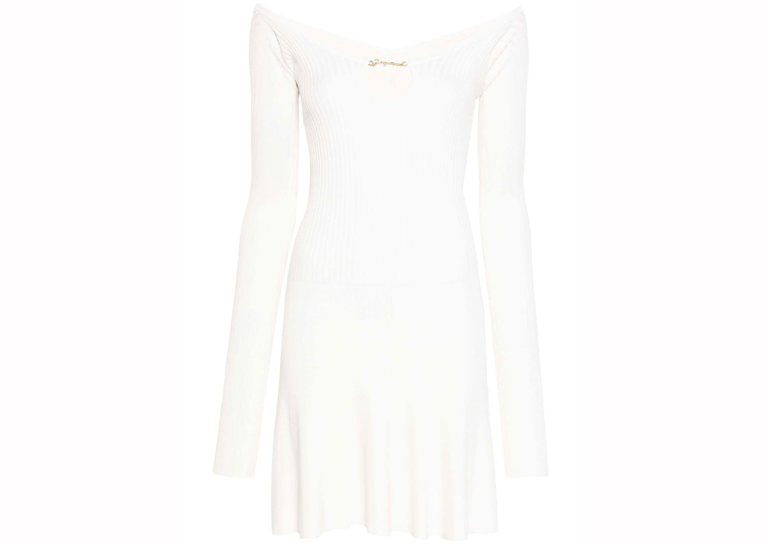 Šaty Jacquemus Jacquemus Mini Pralu Dress Biela | 241KN356-2358, 0