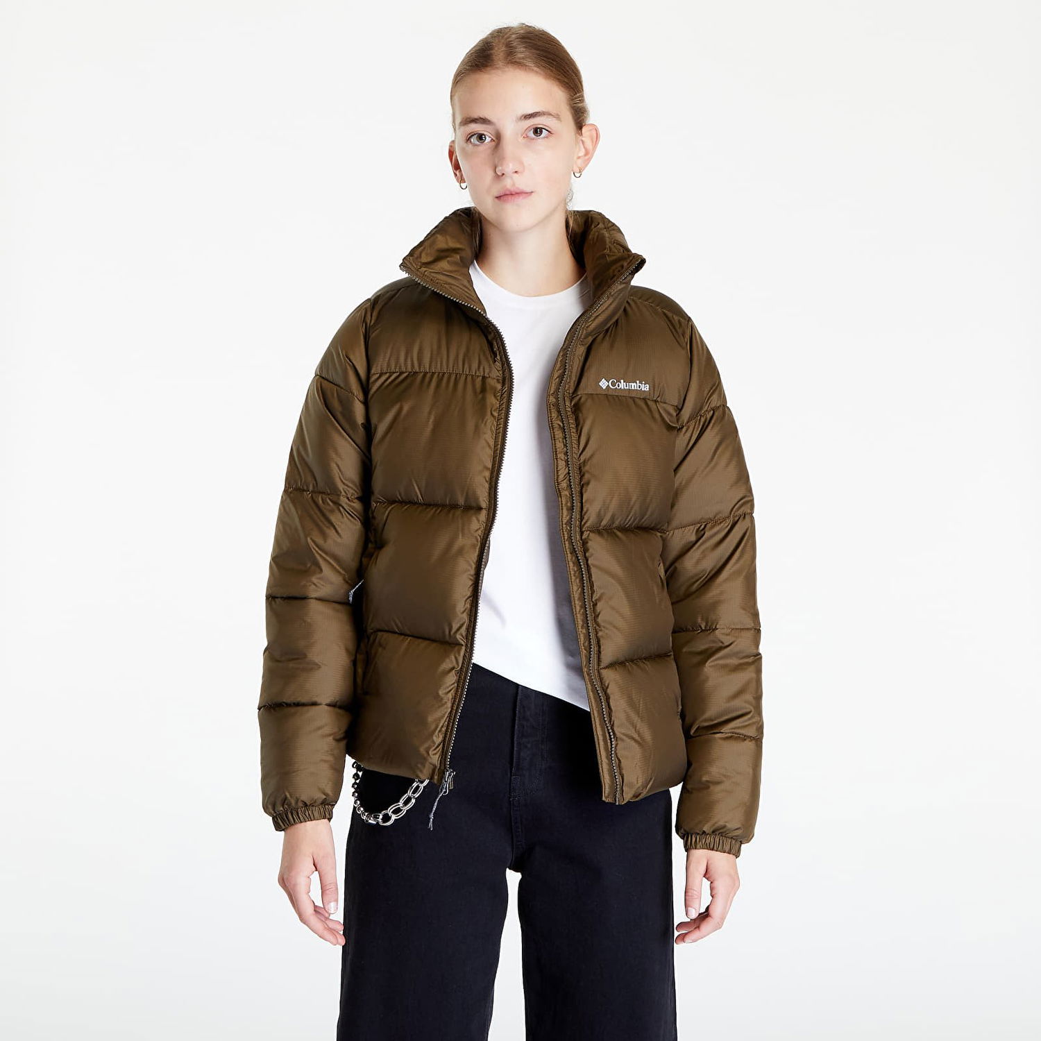 Prešívaná bunda Columbia Puffect™ Jacket Zelené | 1864781319, 0