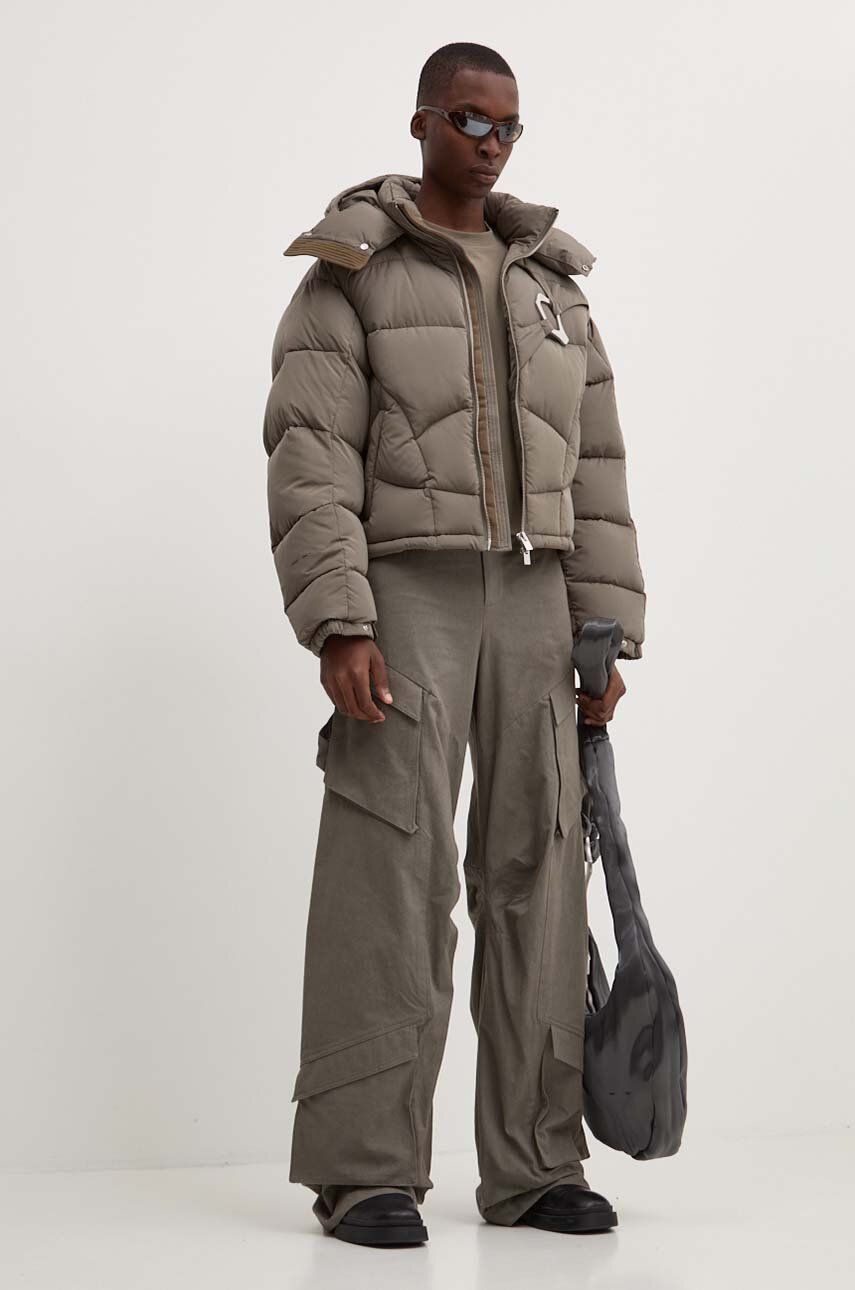 Cargo nohavice HELIOT EMIL Draped Cargo Pants Zelené | HE.M.10.160.DG23, 1