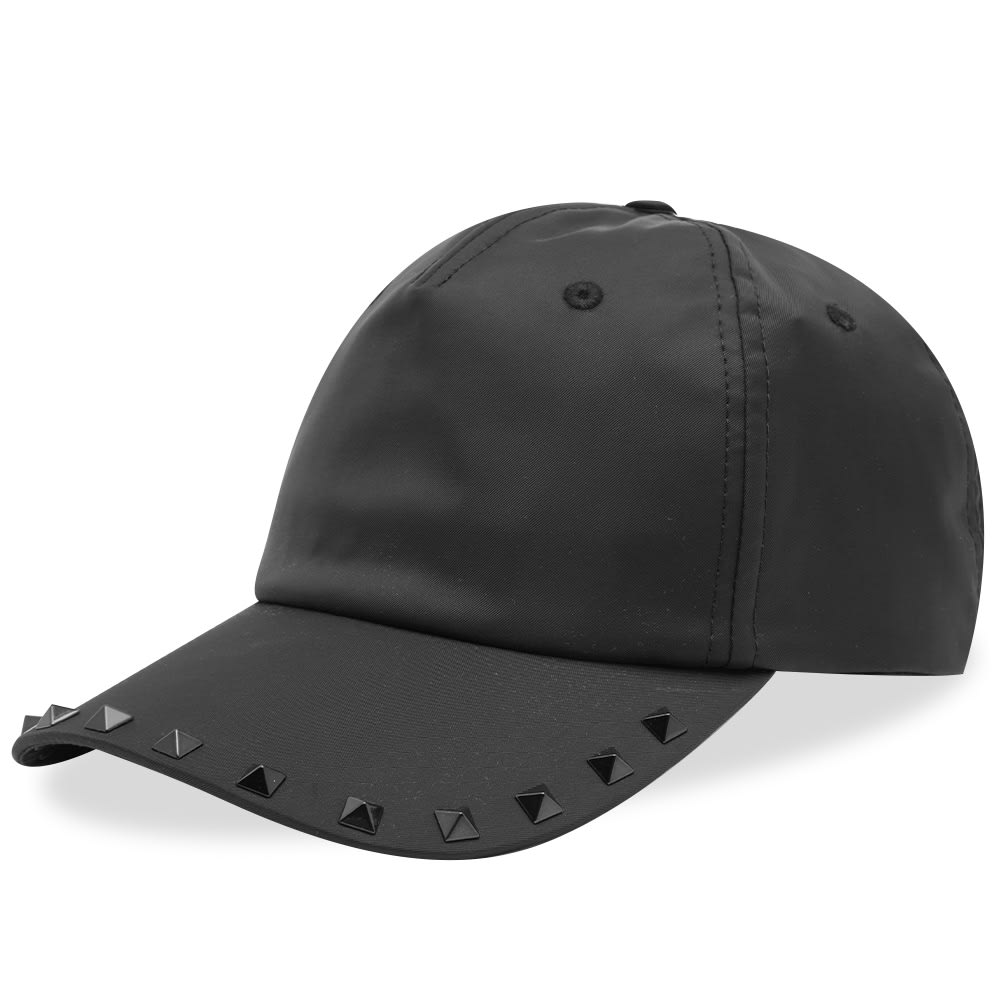 Čiapky a klobúky Valentino Stud Baseball Cap Black Šedá | 2Y2HDA10UZF-0NO, 0