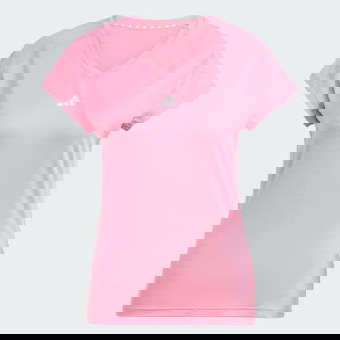 Tielko adidas Performance AEROREADY Train Essentials V-Neck T-Shirt Ružová | JN4661, 4