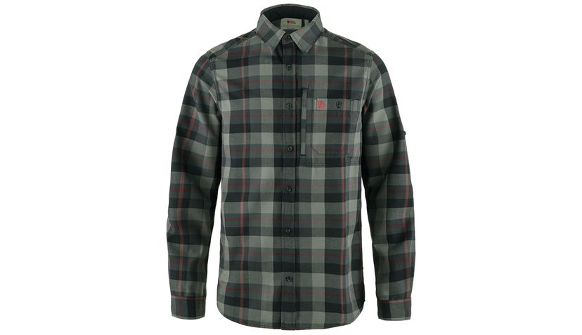 Košeľa FJÄLLRÄVEN Fjällglim Long Sleeve Flannel Plaid Shirt Rôznofarebný | F81380-550-020