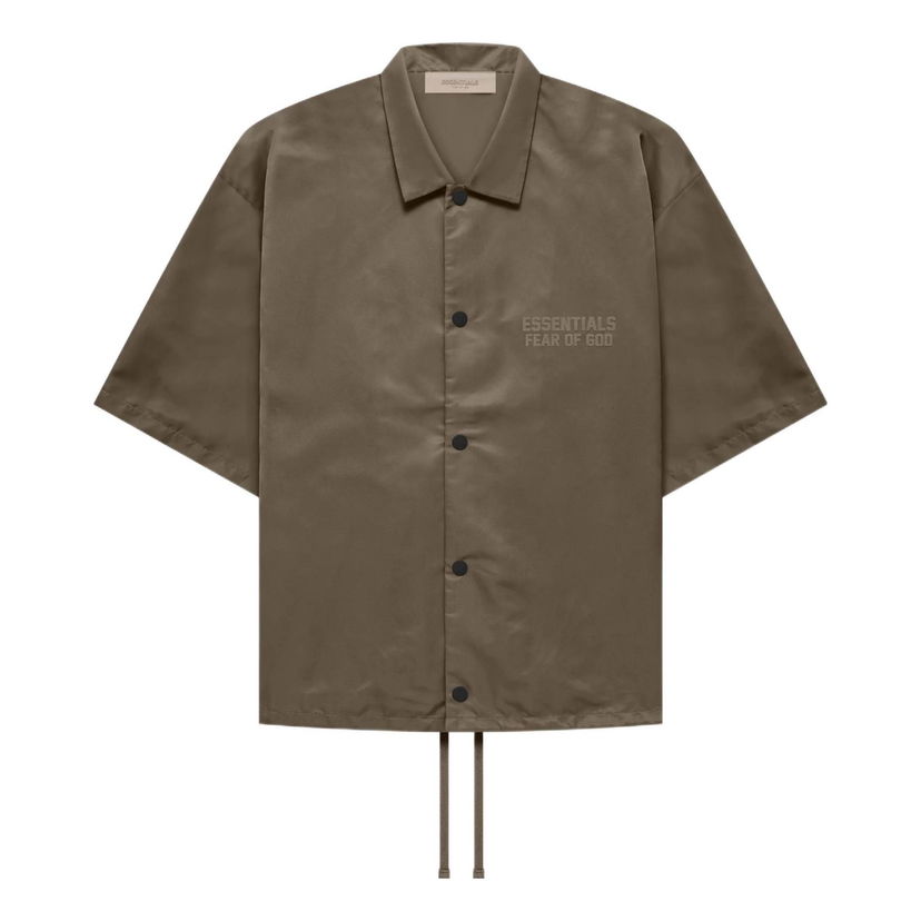 Košeľa Fear of God Essentials Nylon Shirt Zelené | FOG-FW22-746