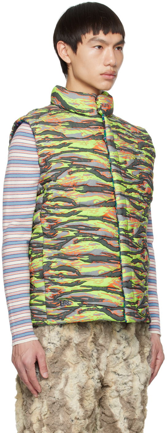 Vesta ERL Camo Down Vest Zelené | ERL06J007, 1