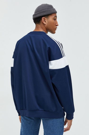 Mikina adidas Originals Adicolor Classic Cut Line Crew Sweatshirt Navy | HN6116, 2