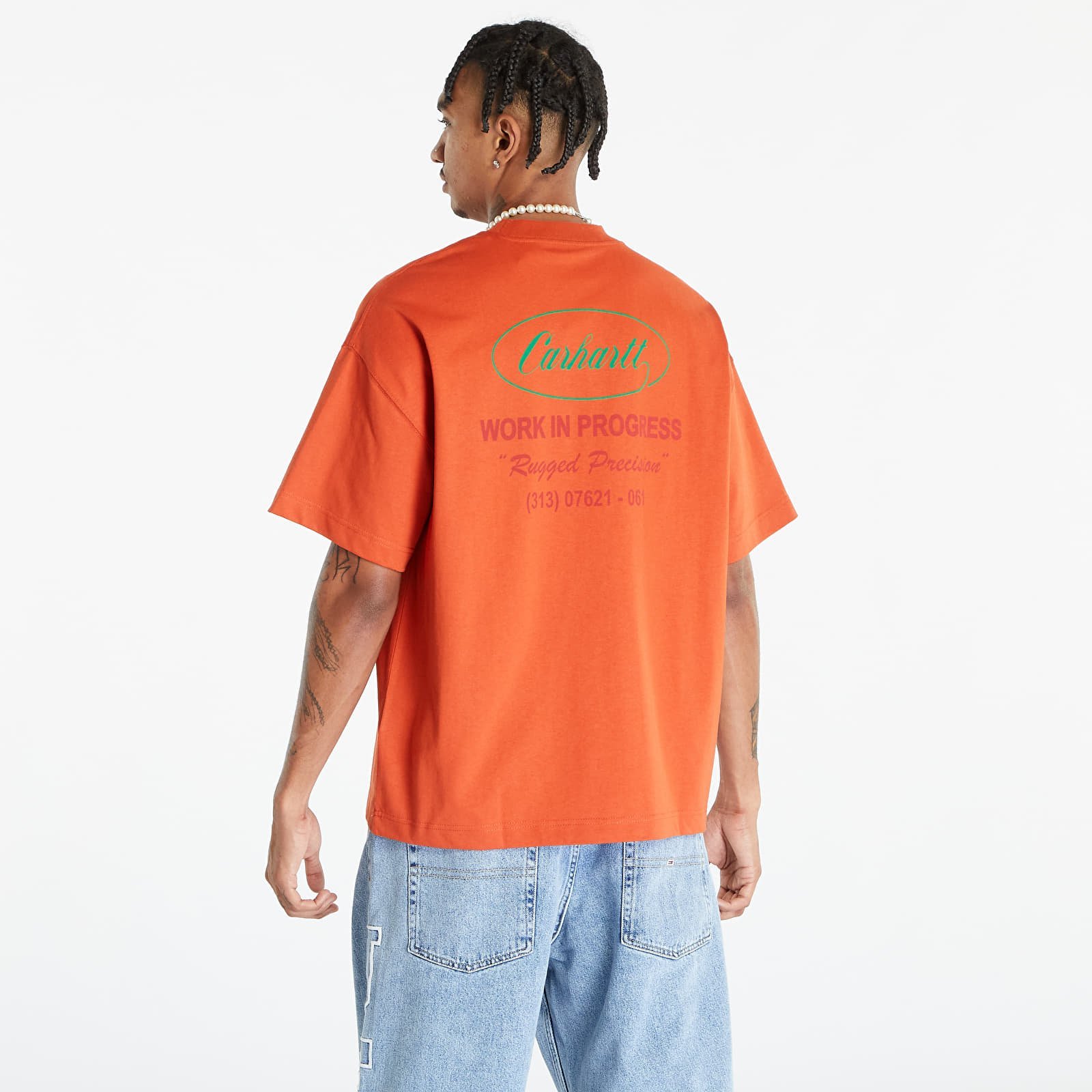 Short Sleeve Trophy T-Shirt Orange