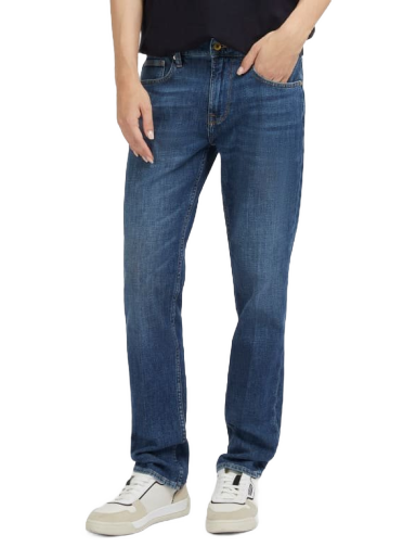 Džínsy GUESS Mid Rise Slim Denim Navy | M3BAS2D55Y1