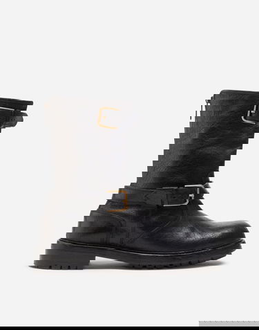 Doplnky Dolce & Gabbana Dolce & Gabbana Horsehide Biker Boots Čierna | A70032AW35280999, 0