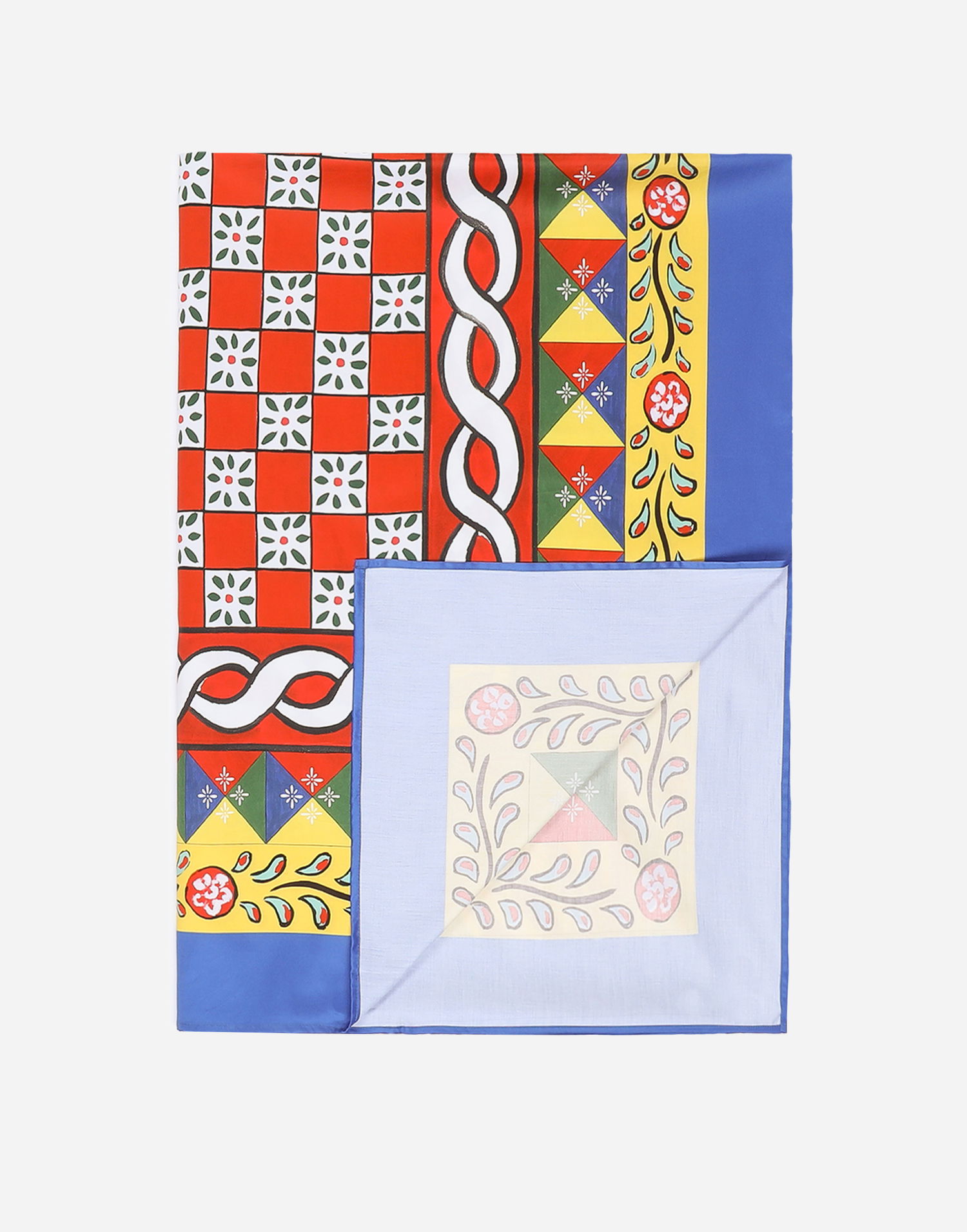 Home decor Dolce & Gabbana Dolce & Gabbana Cotton Sateen Fitted Sheet Rôznofarebný | TCE048TCAKFUC068, 1