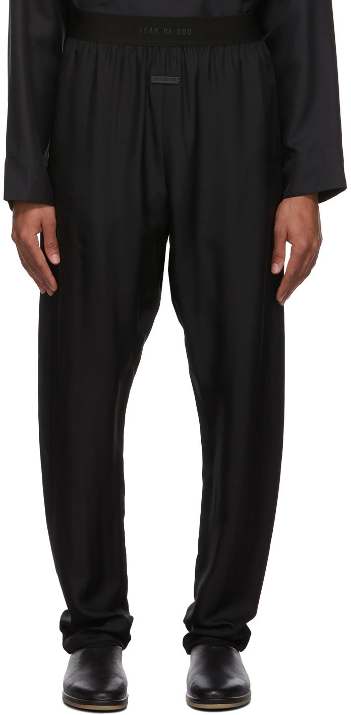 Tepláky Fear of God Silk Lounge Pants Čierna | FG40LW-001VIS, 0