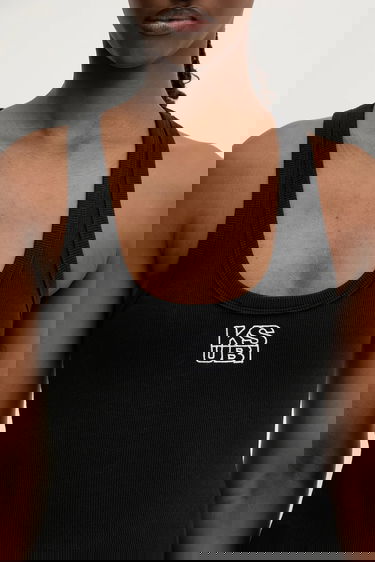 Tielko Ksubi KSUBI Stacked Origin Tank Top Čierna | WPS24TA006, 3