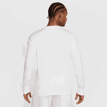 Tričko Nike Nike Max90 Basketball Long Sleeve T-Shirt Biela | HJ3348-100, 3