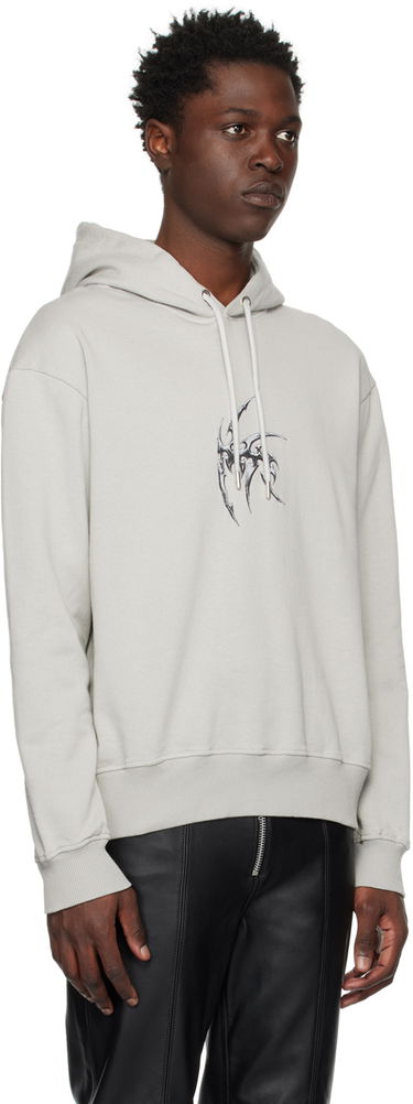 Mikina Han Kjøbenhavn Artwork Graphic Hoodie Šedá | M-132434, 1