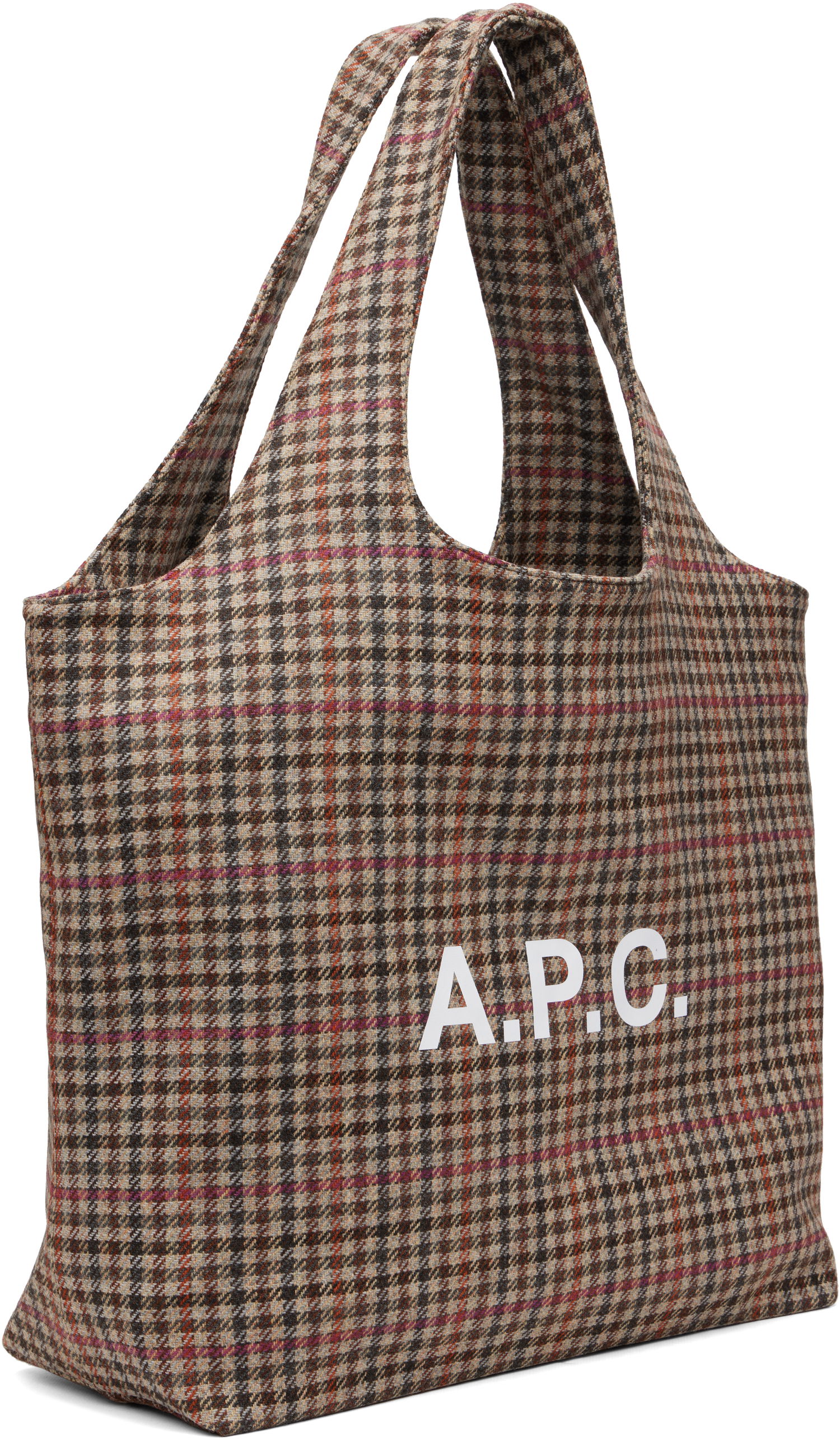 Tote bag A.P.C. A.P.C. Ninon Plaid Tote Rôznofarebný | WVBEJ-M61565, 1