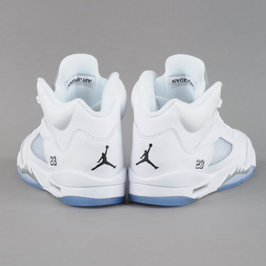 Tenisky a topánky Jordan Air Jordan 5 Retro ''Metallic White'' BG Biela | 440888-130, 3