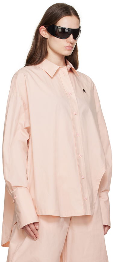 Košeľa The Attico Attico Diana Asymmetric Shirt Ružová | 242WCH04 C052, 1