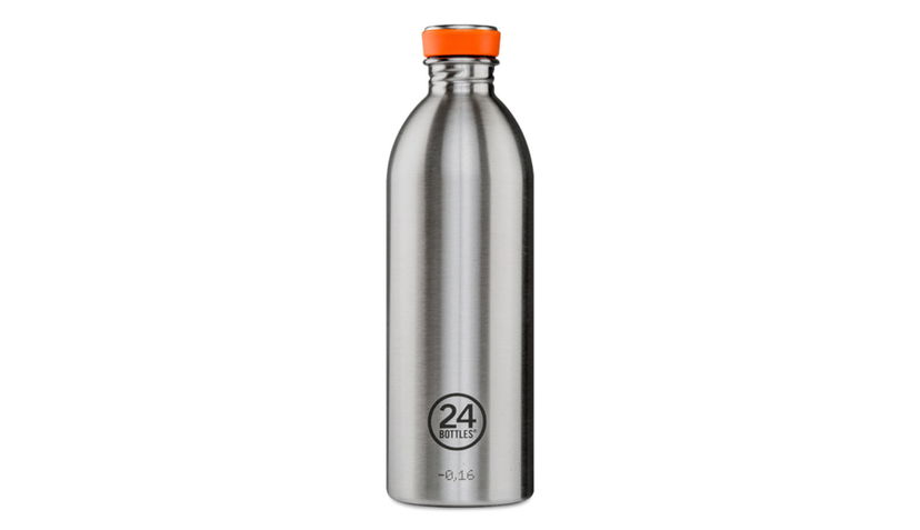 Fľaše 24Bottles Urban Bottle Steel 1l Metalická | UB_100_055