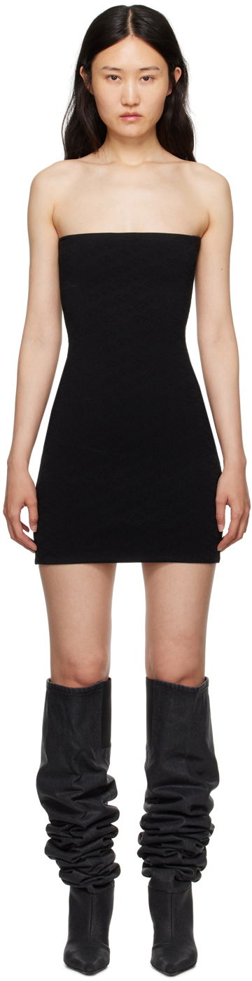 Šaty Alexander Wang Strapless Mini Dress Čierna | 4KC3236049, 0