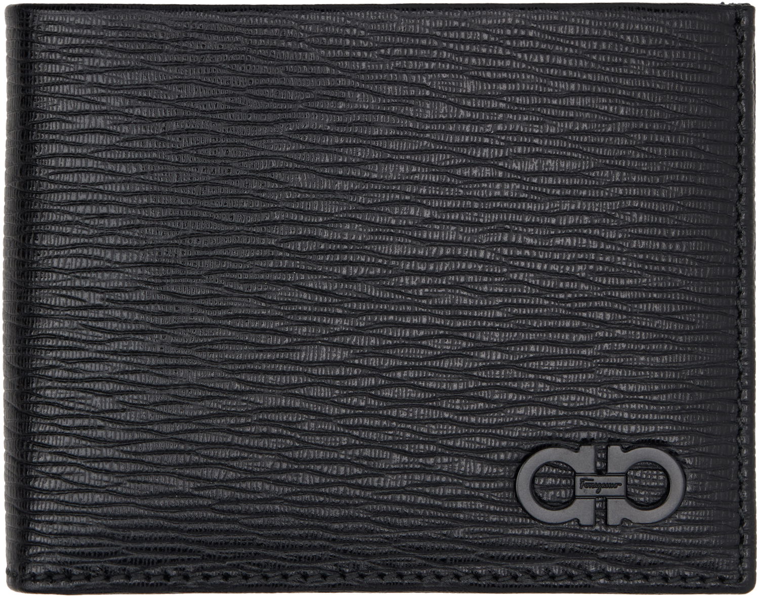 Peňaženka FERRAGAMO ID Window Wallet Čierna | 733347, 0