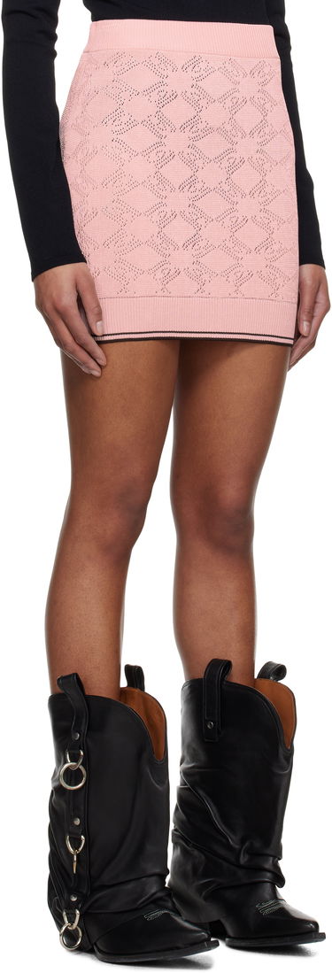 Sukňa AMIRI AMIRI 'MA' Quad Miniskirt Ružová | AWKNKR1015, 1