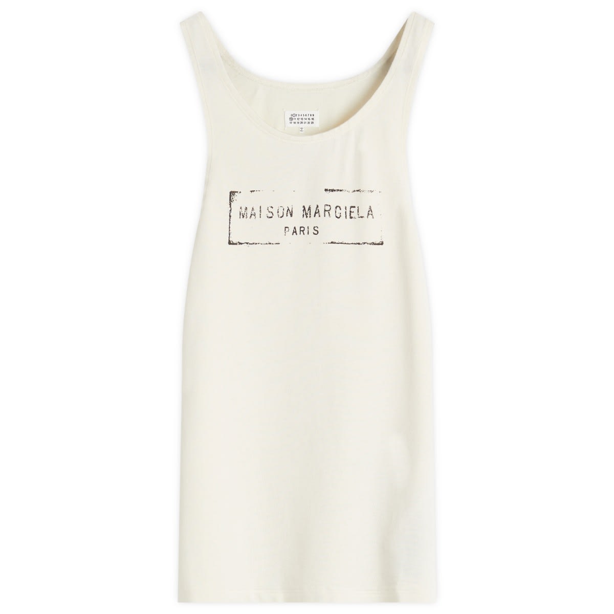 Tielko Maison Margiela Maison Margiela Logo Vest Top Béžová | S51NL0048S24522103, 1