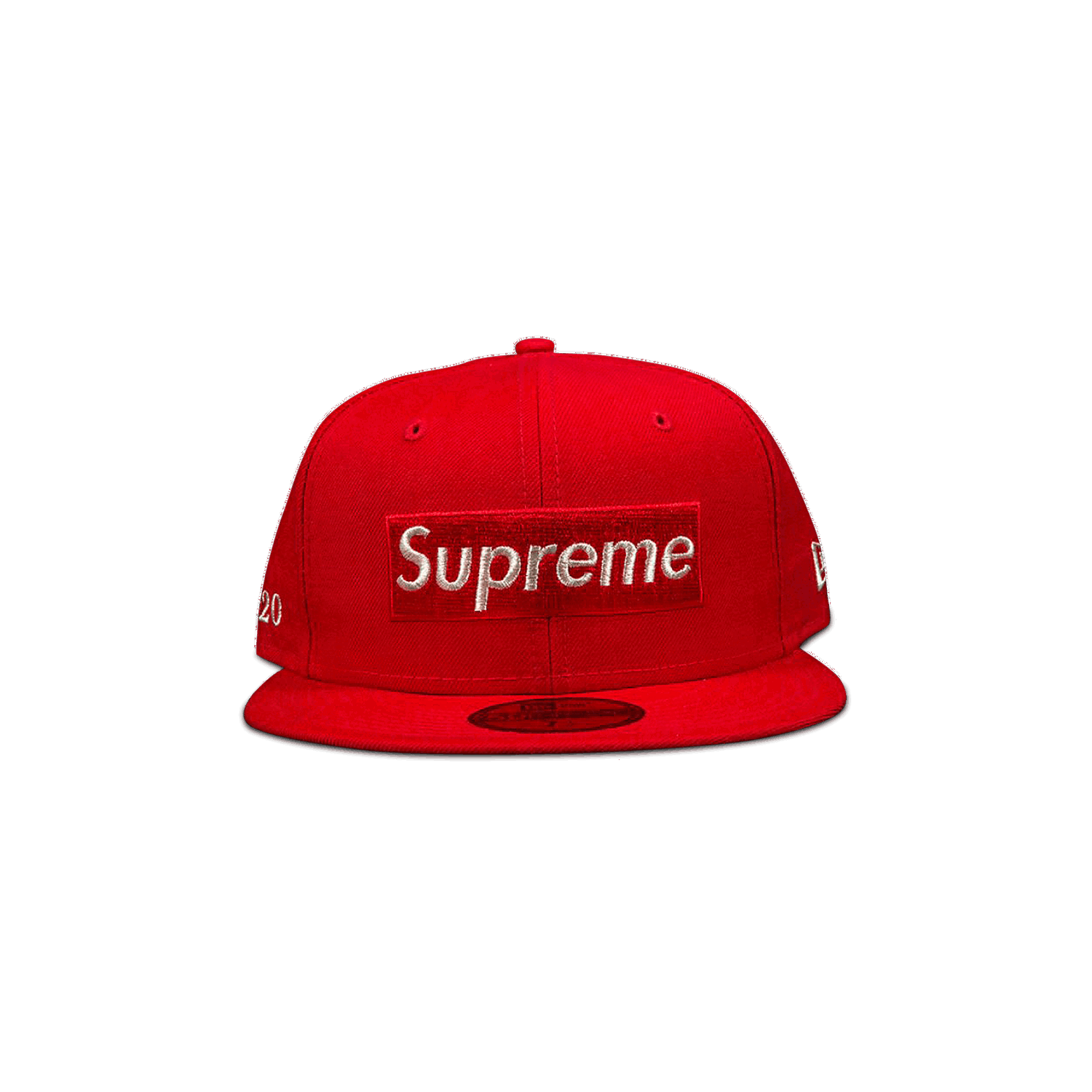 Šiltovka Supreme $1M Metallic Box Logo New Era Červená | SS20H21 RED, 0