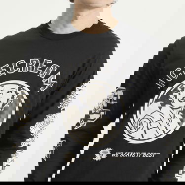 Tričko BBC IceCream Multi Graphic Longsleeve T-Shirt with Retro Woman Print Čierna | IC25434-BLK, 5