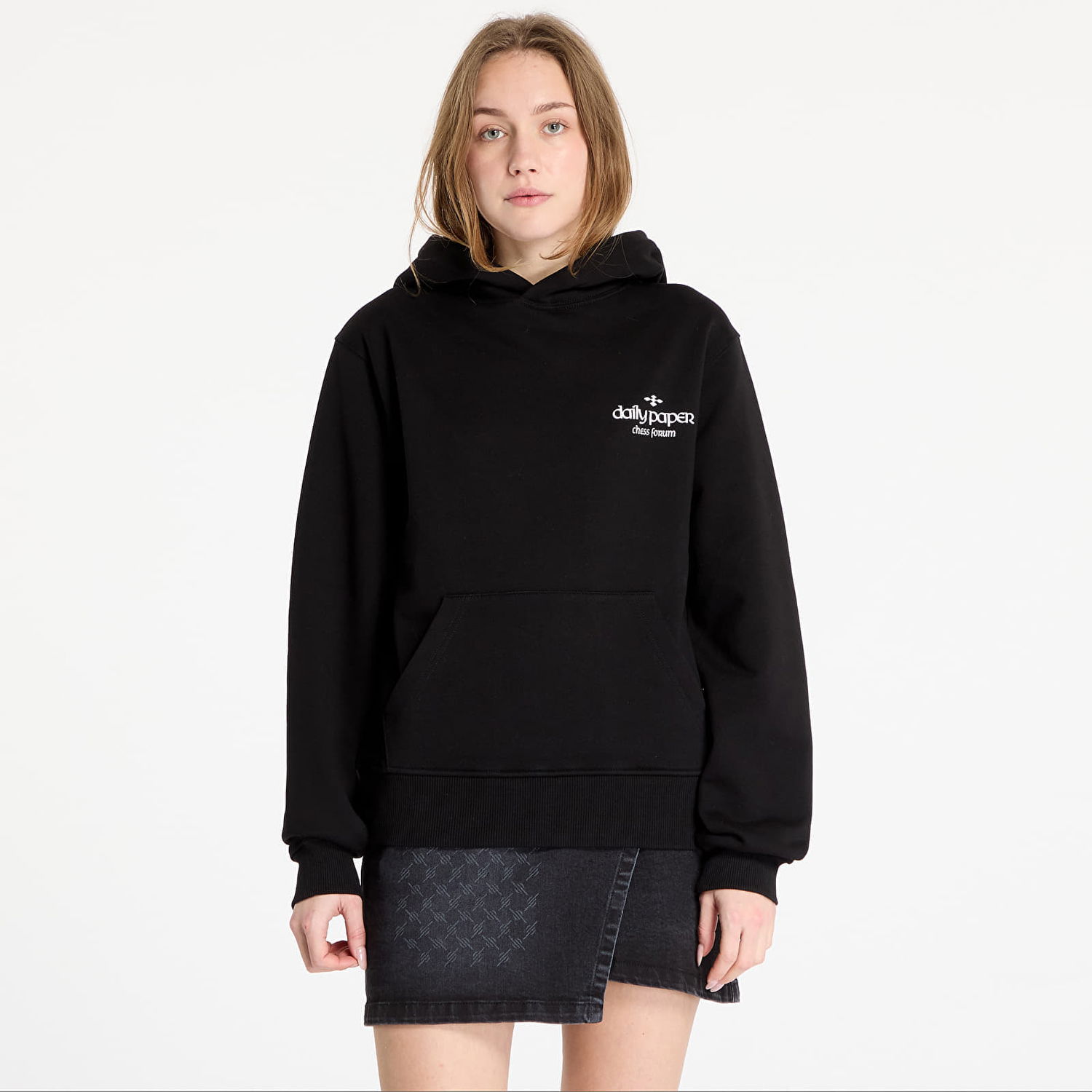 Mikina DAILY PAPER Daily Paper Overlooked Hoodie Čierna | 2423064, 0