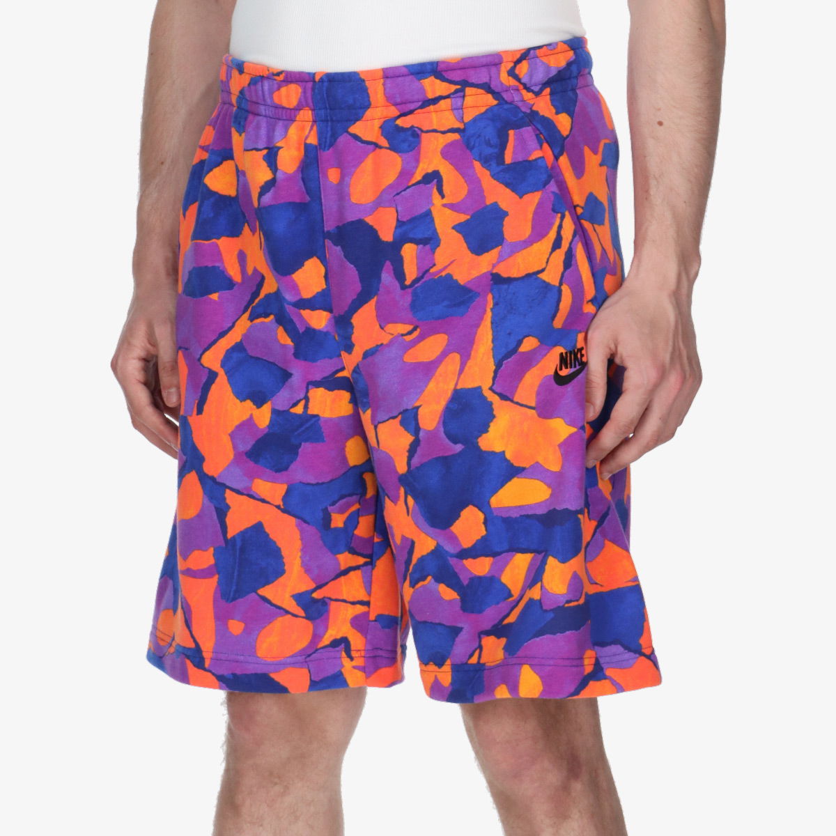 Šortky Nike Club+ All Over Print Shorts Fialová | DX0803-551, 0