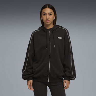Mikina Puma PUMA x ROSÉ T7 Women's Hoodie Čierna | 633801_01, 0