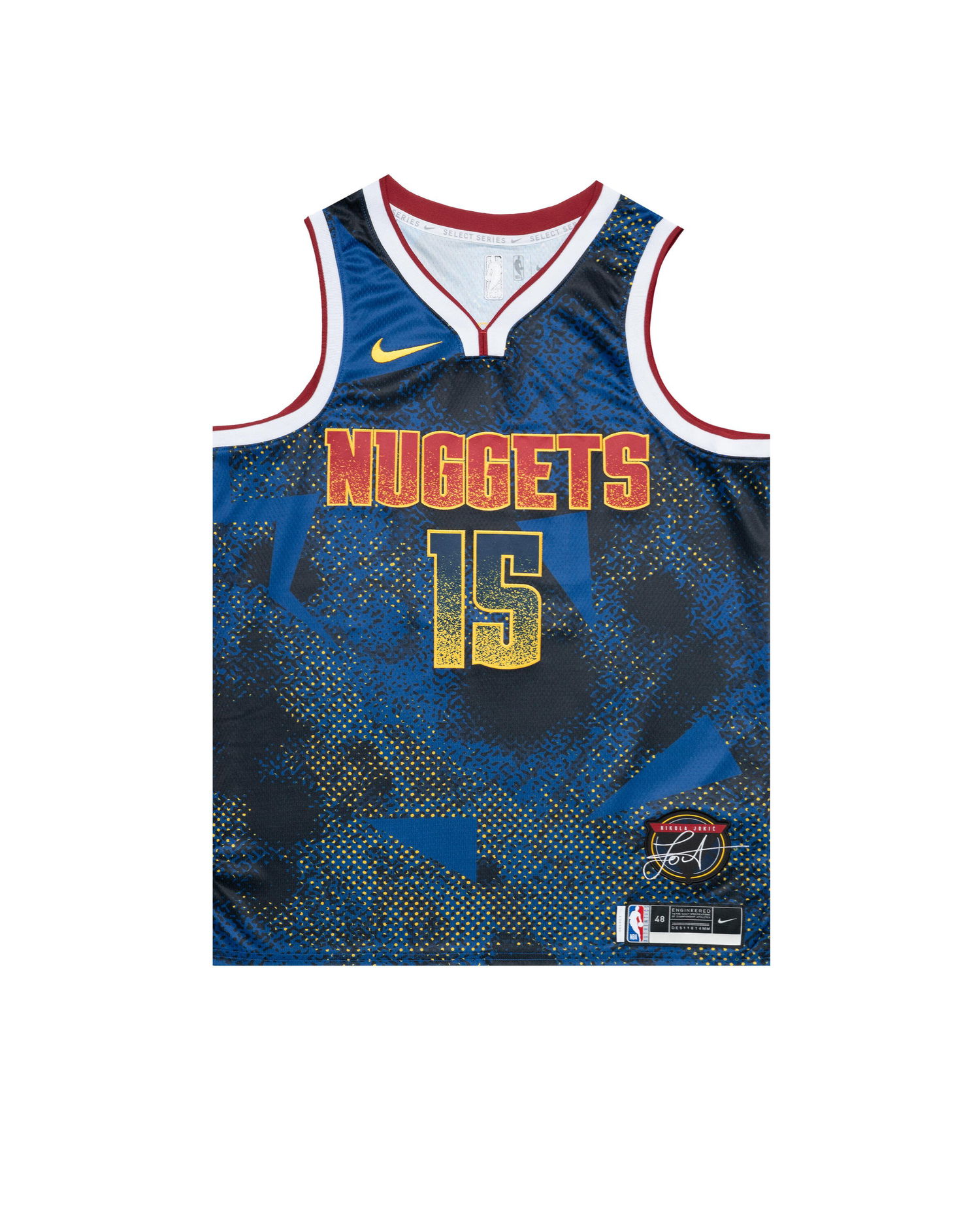Dres Nike Denver Nuggets Nikola Jokić City Edition Jersey Modrá | HJ4067-495, 0