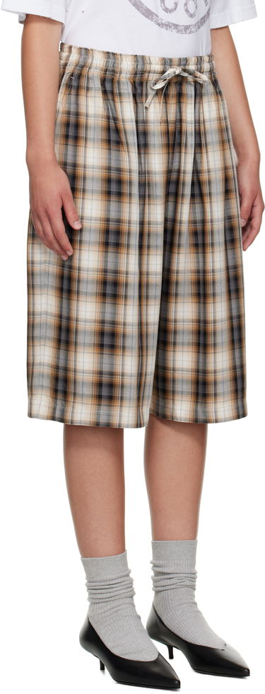 Šortky Acne Studios Acne Studios Check Shorts Rôznofarebný | CE0071-, 4