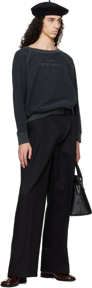 Sveter Maison Margiela Maison Margiela Cotton Sweatshirt Čierna | S50GU0228 M25021, 3