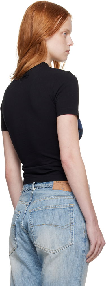 Tričko VETEMENTS Vetements Fitted 'Night In Paris' T-Shirt Čierna | WH76TR430B, 2