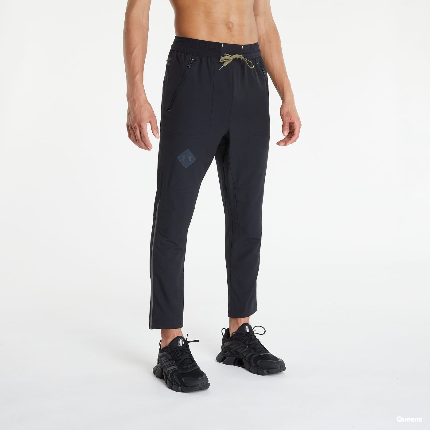 Nohavice Under Armour Terrain Woven ankle Pants Čierna | 1370512-001, 0