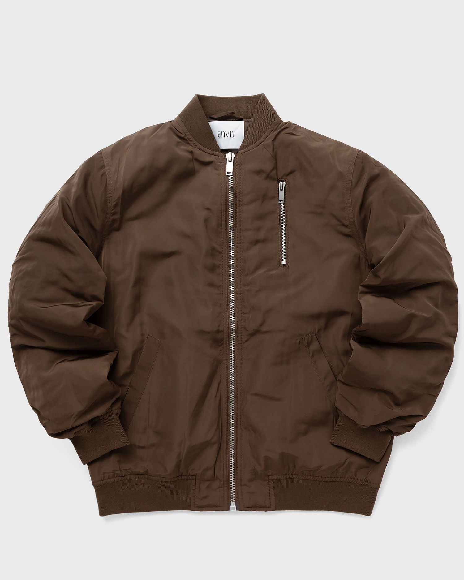 Bomber bunda envii ENRUNNER JACKET Hnedá | E23400013-SLATE-BLACK, 0