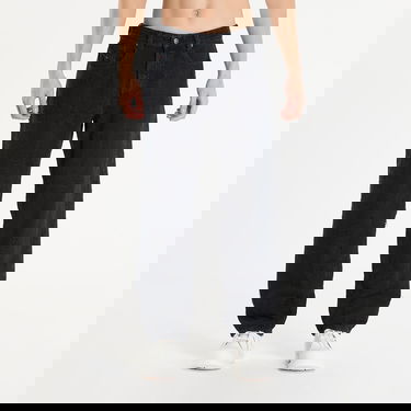 Nohavice Diesel 2024 D-Macs Textured Wide-Leg Trousers Čierna | MACS_007BW 01, 0