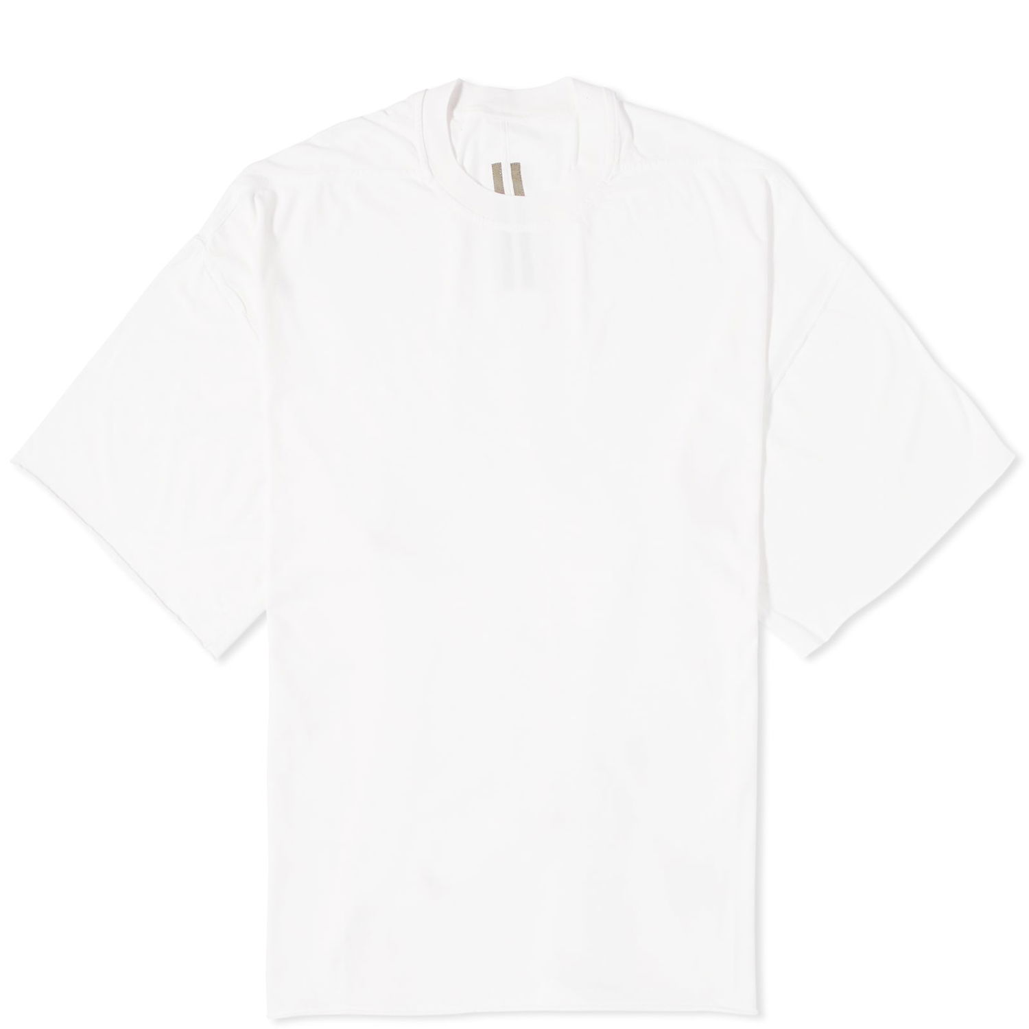Tričko Rick Owens DRKSHDW Tommy T-Shirt Biela | DU02C5259-RN-11, 0