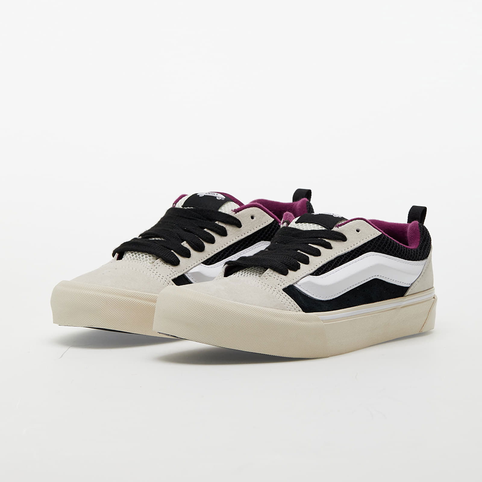 Vault Knu Skool LX Devil'S Details White