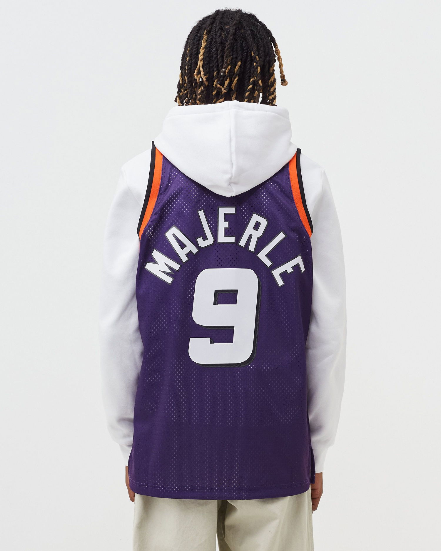 Dres Mitchell & Ness NBA Swingman Jersey Phoenix Suns Road 1992-93 DAN MAJERLE #9 Fialová | SMJY4929-PSU92DMJPURP, 1