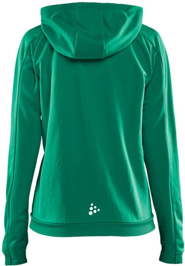 Mikina Craft Evolve Full-Zip Training Hoodie Zelené | 1910158-651000, 1