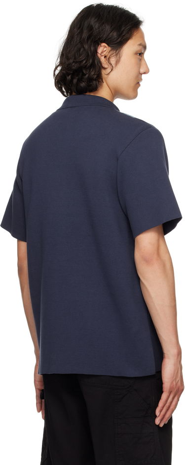 Košeľa Carhartt WIP Short Sleeve Memory Knit Striped Shirt Navy | I034533, 2