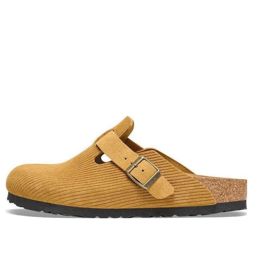 Tenisky a topánky Birkenstock Embossed Suede Clogs Žltá | 1026183