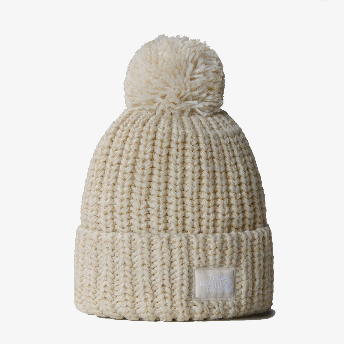 Cozy Chunky Cabin Pom-Pom Beanie