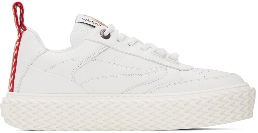 Tenisky a topánky LANVIN White Curbies Sneakers Biela | FM-SKLK03-ADRI-P23