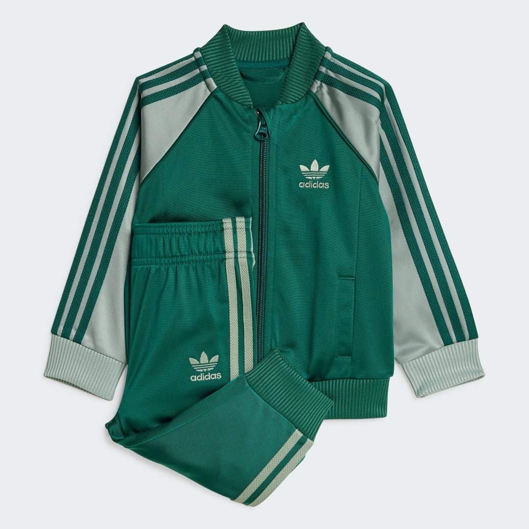 Súprava adidas Performance Adicolor SST Tracksuit Zelené | JC6496, 0