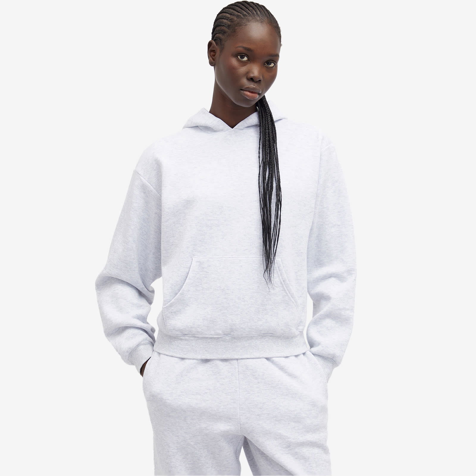 Cotton Fleece Pullover Hoodie
